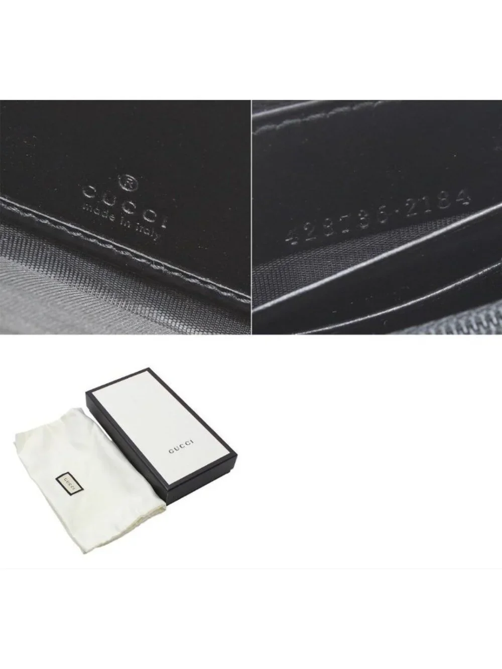 Gucci GG Marmont Leather Zip Around Wallet